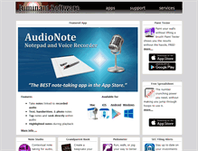 Tablet Screenshot of luminantsoftware.com